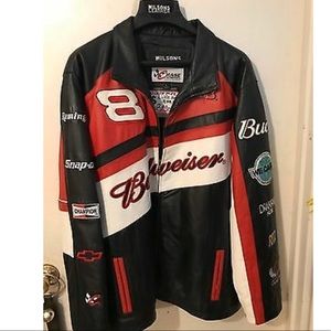 Vintage Wilsons Leather Earnhardt Racing Jacket XL